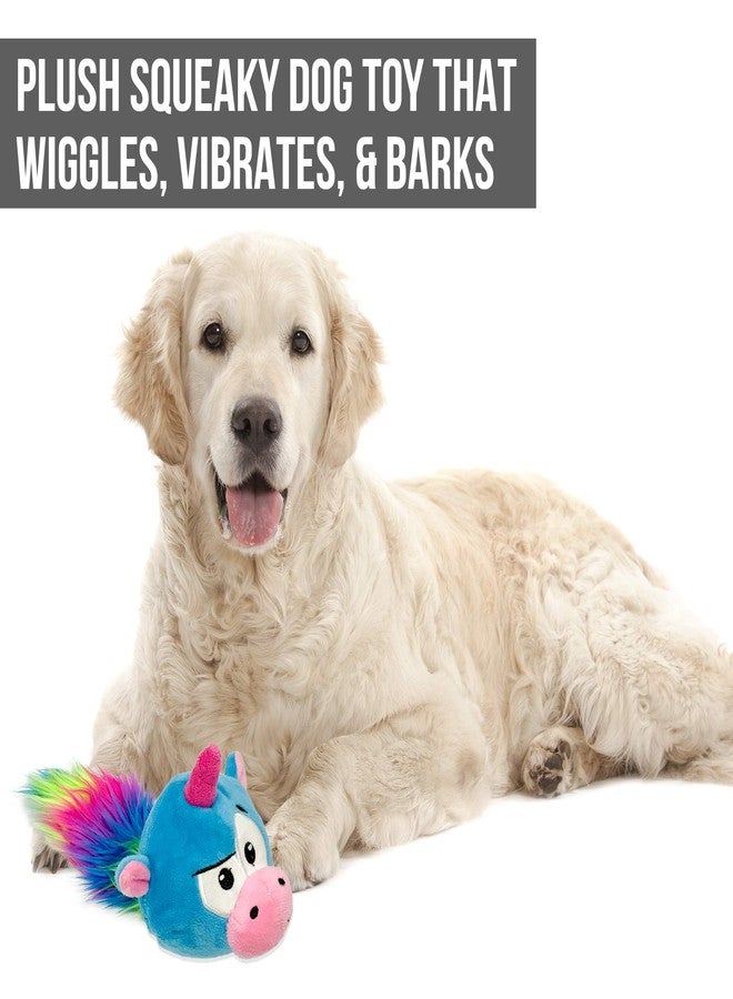 Hyper Pet Doggie Tail & Unicorn Pal Interactive Plush Dog Toys - 2 Pack Value Pack (Interactive Toy That Wiggles, Vibrates & Barks Dog Toys for Boredom & Stimulating Play) Colors May Vary - Image 2